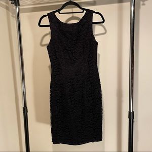 Vintage Black Lace Cassidy Sheath Dress